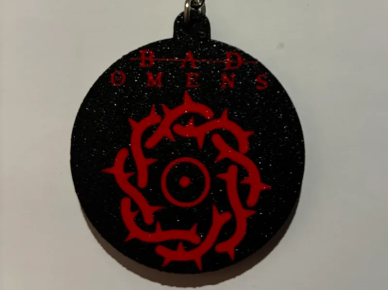 Bad Omens Keychain