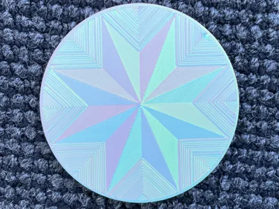 Customisable Round Coaster