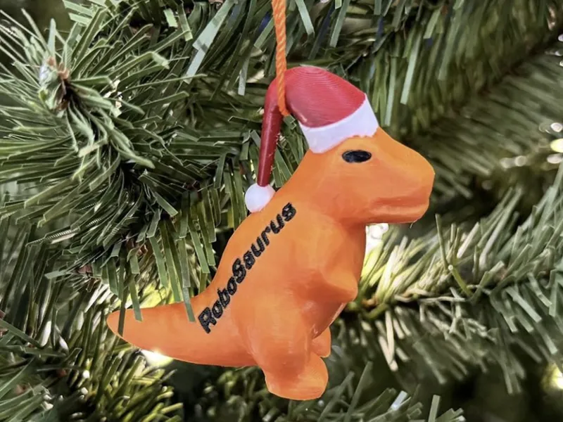 Robosaurus Ornament