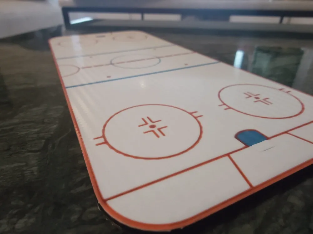 Mini Hockey Rink the ultimate hockey lover’s decor by Rockthered ...