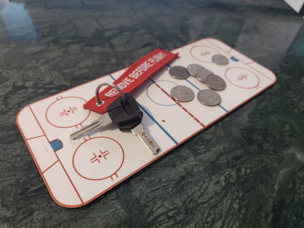 Mini Hockey Rink the ultimate hockey lover’s decor by Rockthered ...