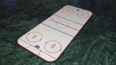 Mini Hockey Rink the ultimate hockey lover’s decor by Rockthered ...