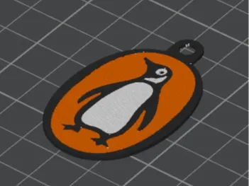 Penguin Books Keychain