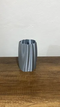 Vase VULA — motif vague contemporain — photo 7