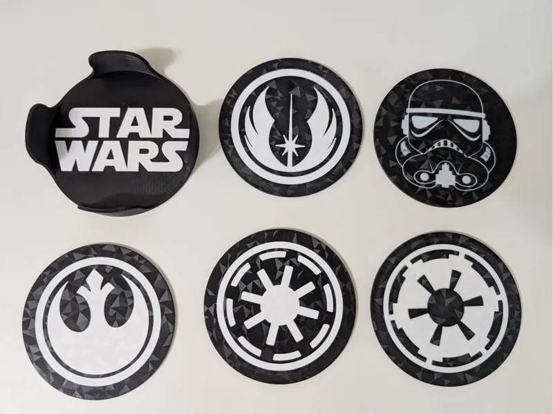 Star Wars Untersetzer mit Behälter