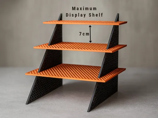 Maximum Display Shelf (3 Tiers)