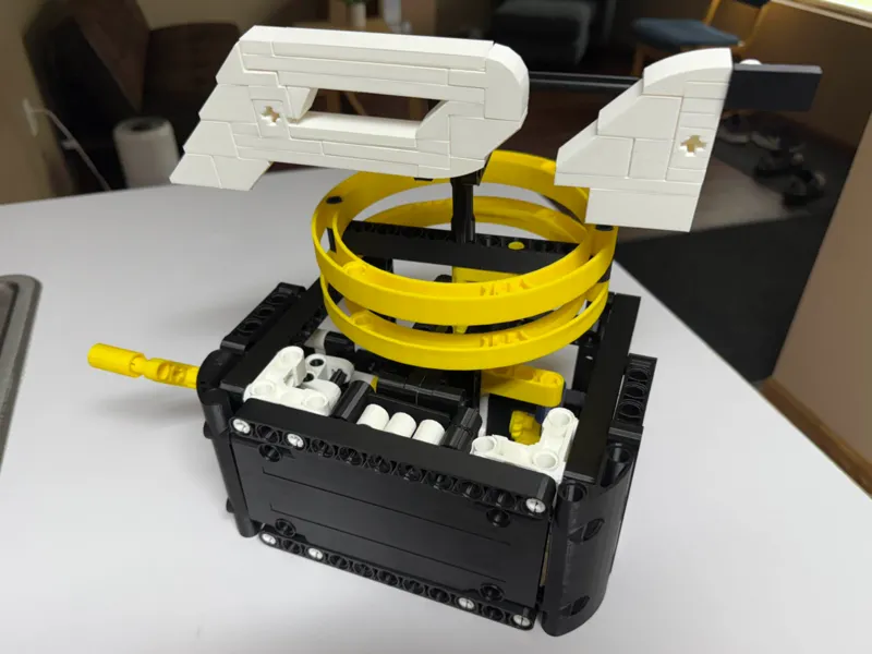 McLaren P1 Logo Brick Model - 2x Scale