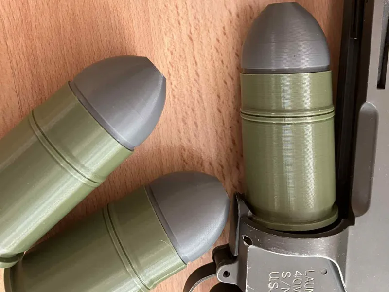 Replica 40mm grenade dummy M381 conteiner
