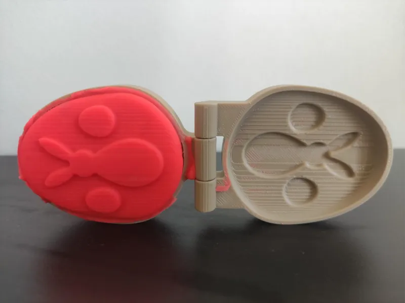 EASTER EGG PLAY DOH MOLD