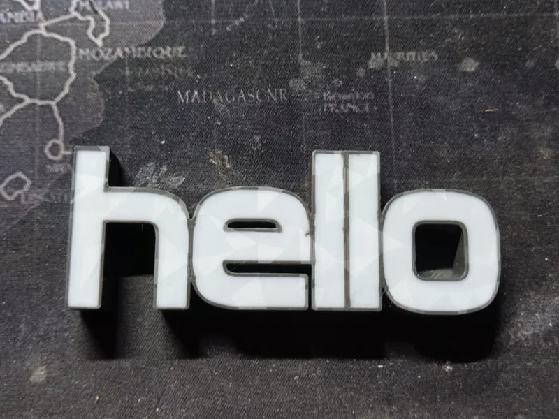 HELLO neon