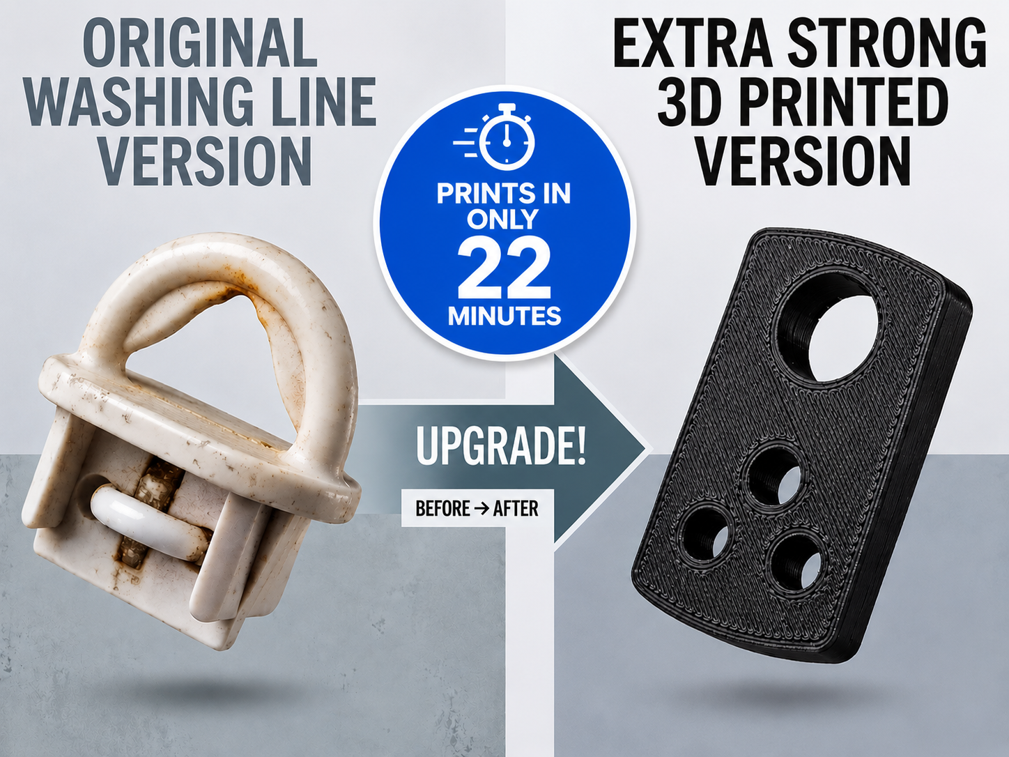 Strongest Washing Line Hook Upgrade/Replacement