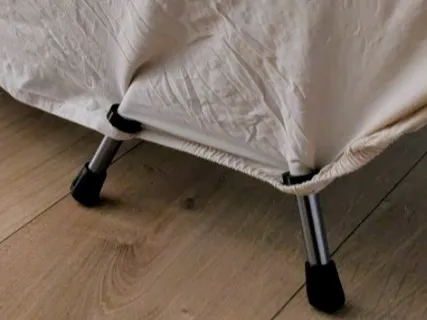 westtune camping bed 90x200 cotton sheet clip