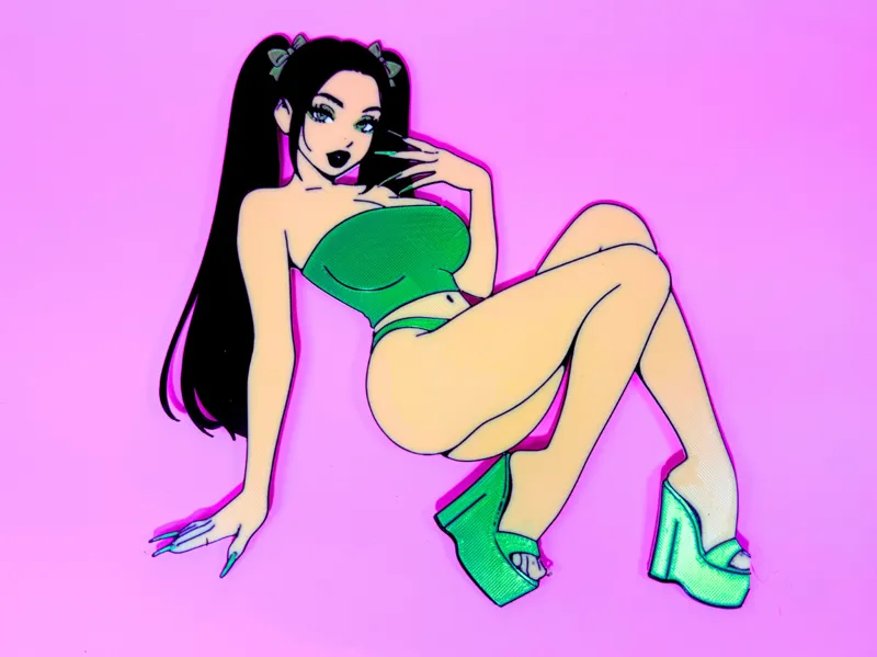 Sexy Girl Wall Art / Pop Art #5