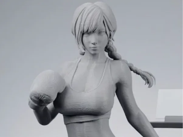 female boxer