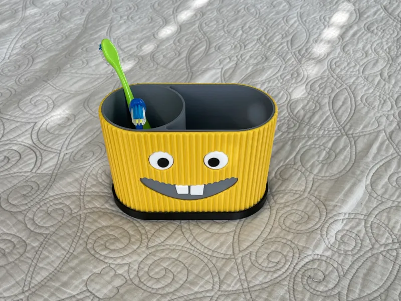 Toothbrusher Holder with Tray