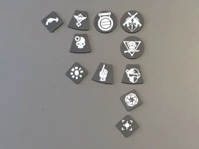 Kill Team Spectre Squad Tokens