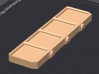 Element Systems Classic Gridfinity Holder 1x4