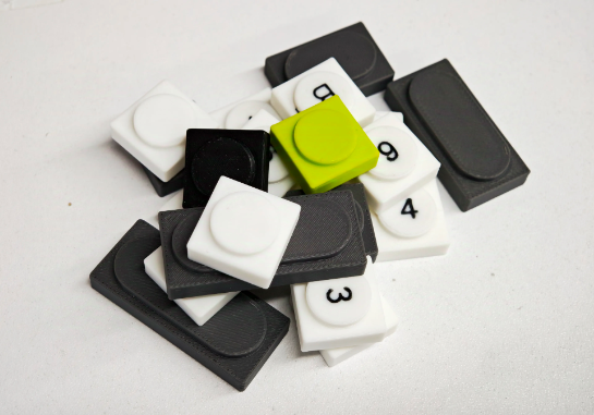 Miniatura 2 do modelo 3D keycaps
