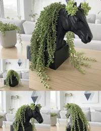 Vase en forme de cheval — photo 3