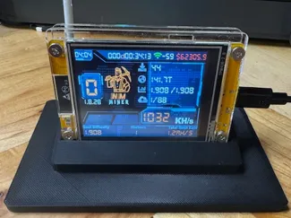 Nerd Miner Holder / Stand (Vertical Display)