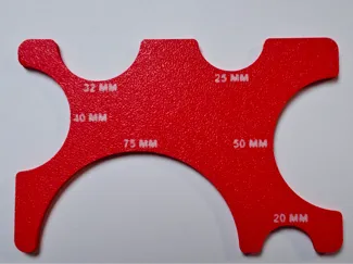 Tube measuring tool