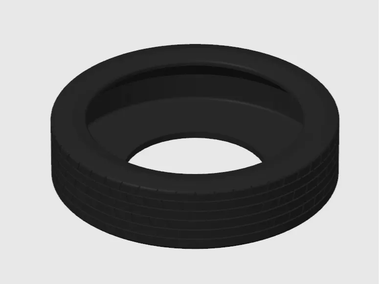 Tire Tealight Candle Holder that nobody needs