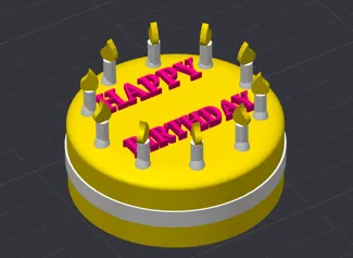 Happy Birthday Cake