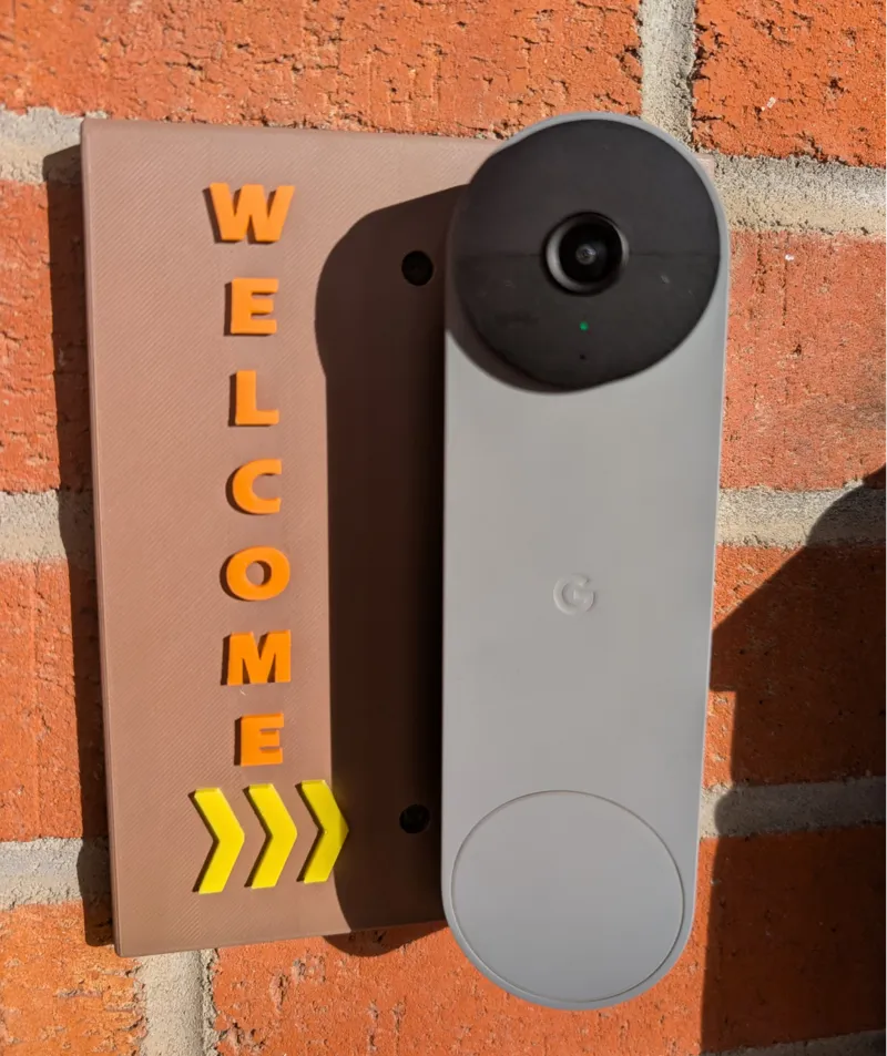 Nutone Faceplate for Nest Door Bell