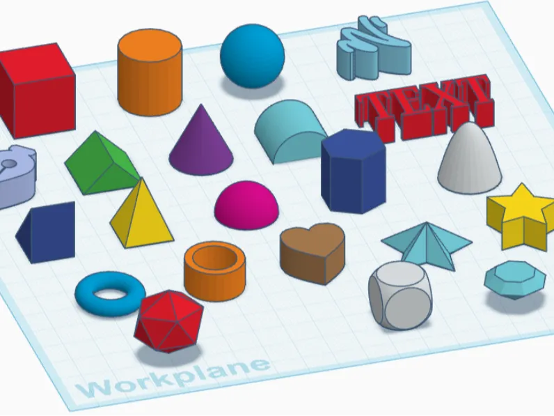 Basic Shapes Print Test