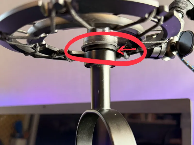 Microphone Mount Spacing Washers (2mm, 3mm, 5mm)