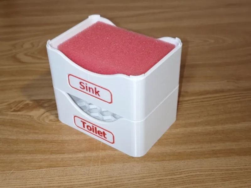 STACKY Sponge – Stackable draining sponge holder