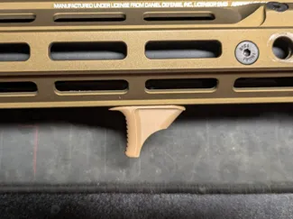 Handstop for tactical grip - Mlok - M-LOK