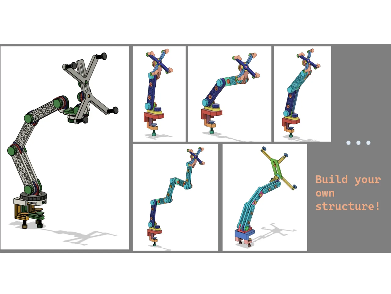 Customizable Mechanical Arm (v2) view 2