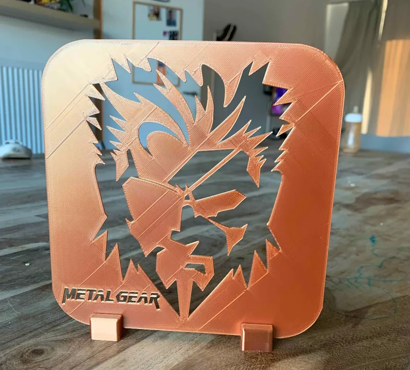 mgs Solid Snake silhouette