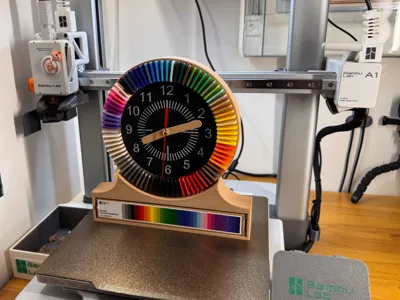 Wall Clock Support - Filament Sample