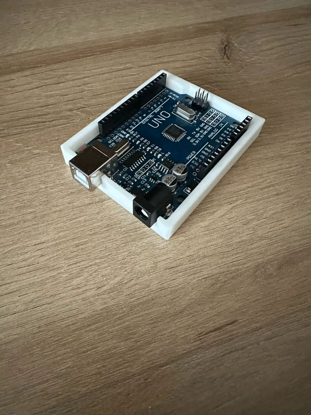 Arduino Cover Image Arduino Uno Cover-No Need Screw - Free 3D Print Model - MakerWorld