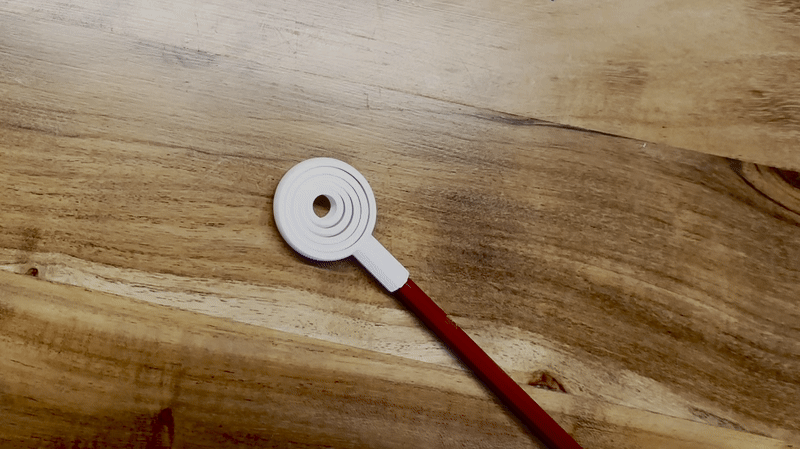 Pencil topper gyro fidget