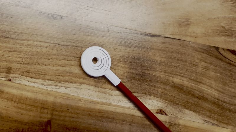 Pencil topper gyro fidget