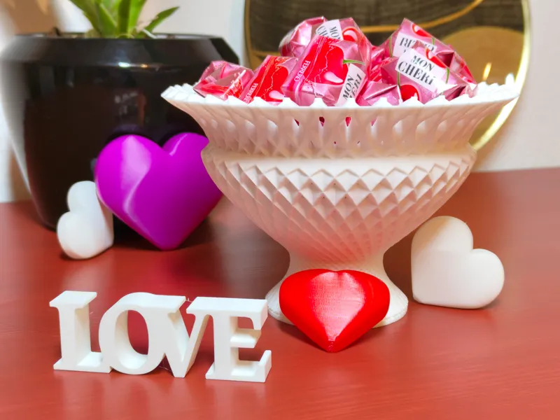 Schale Valentinstag