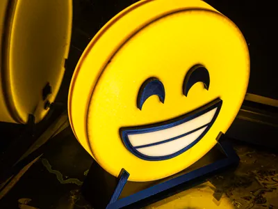 Emoticon Smile Lightbox