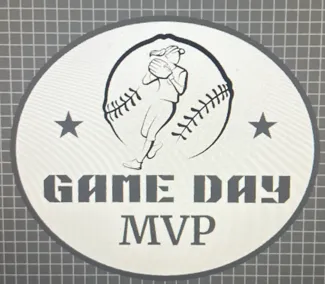 Front Softball plate