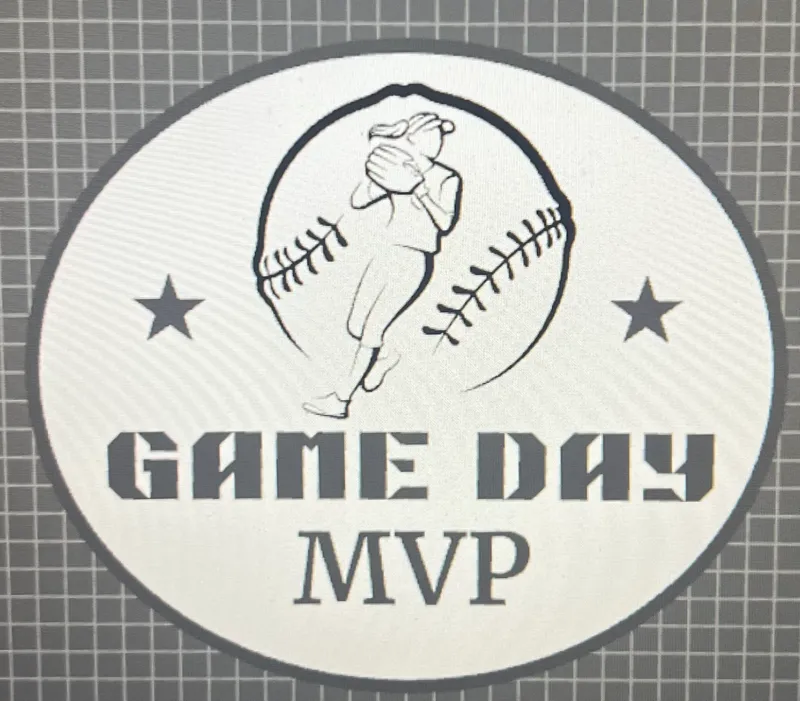 Front Softball plate