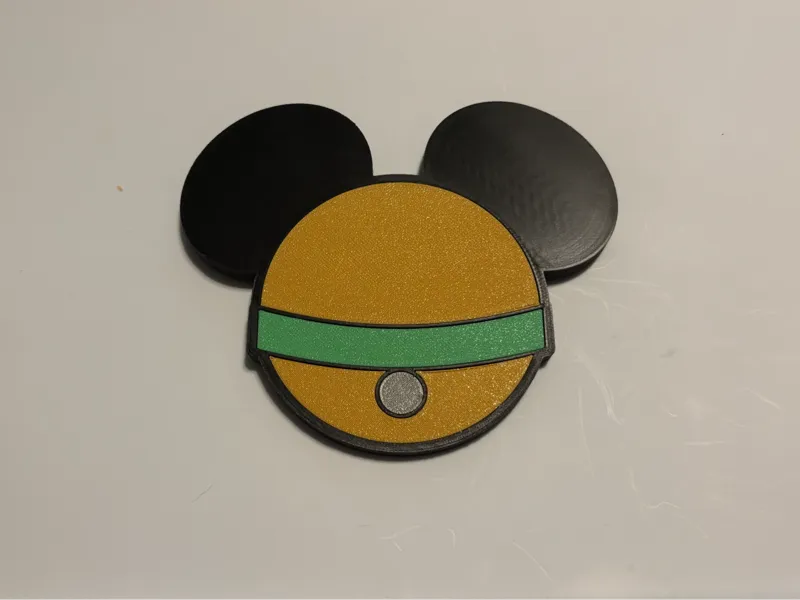 Disney DCL Pluto Door Magnet - No AMS - Multipart