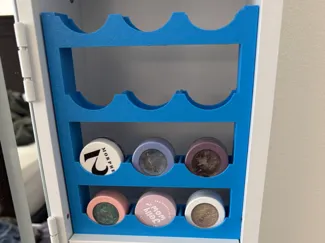 Makeup pot display