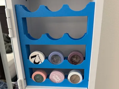 Makeup pot display