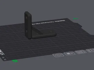 Shelf bracket 45mm