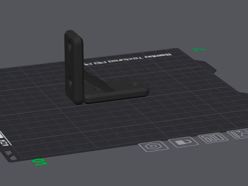 Shelf bracket 45mm