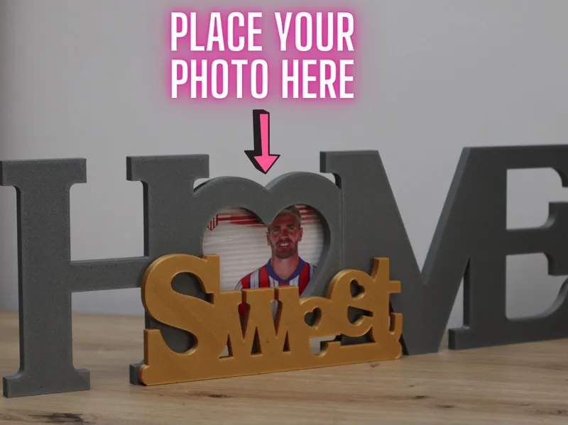 Home Sweet Home photo holder