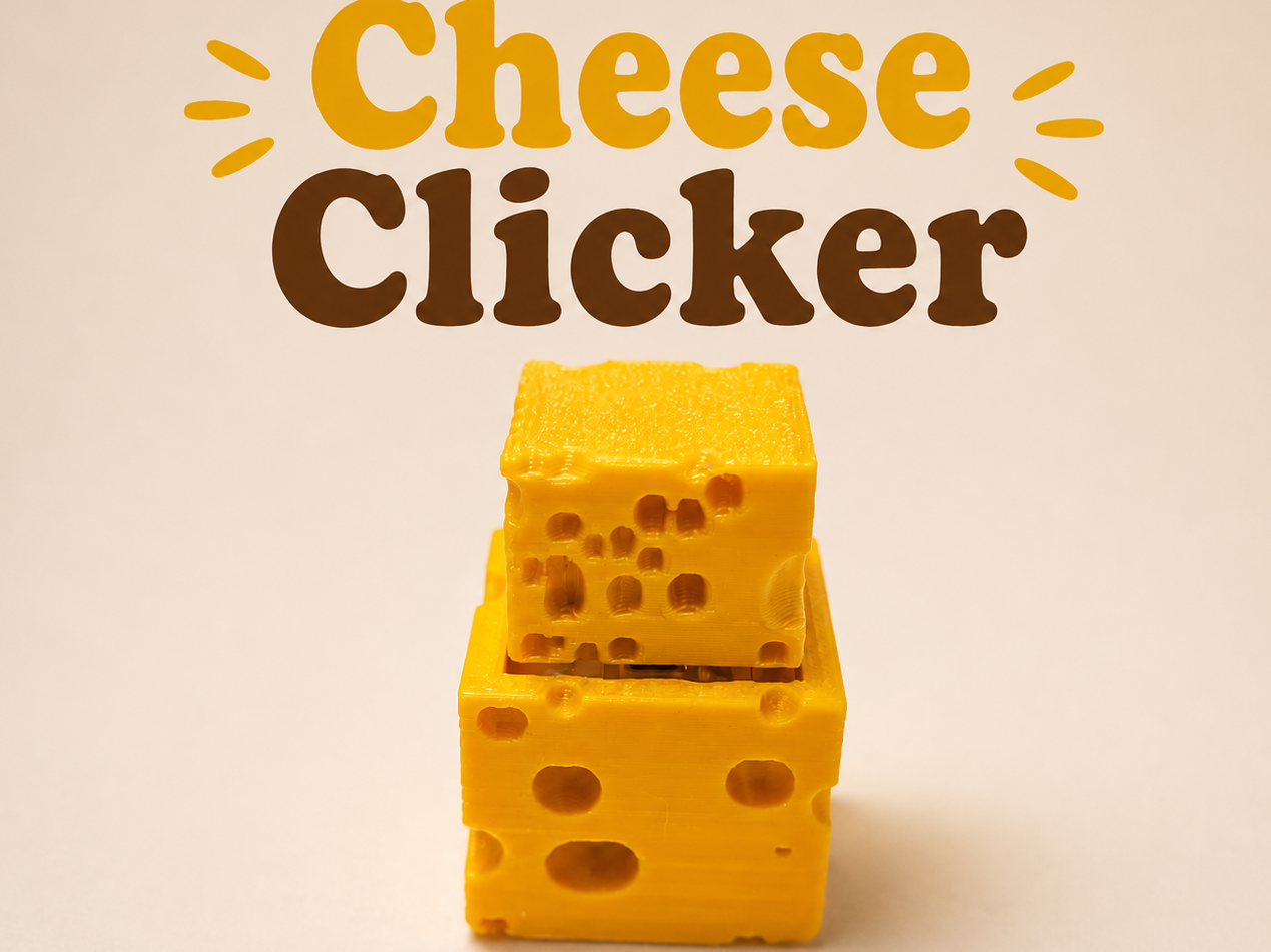 Cheese Keyboard Fidget Clicker