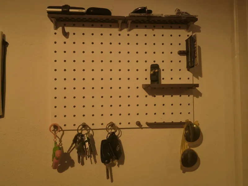 Mini pegboard accesoires 